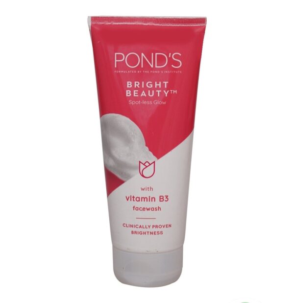 POND?S BRIGHT BEAUTY SPOT LESS GLOW WITH VITAMIN B3 FACE WASH (200ml)
