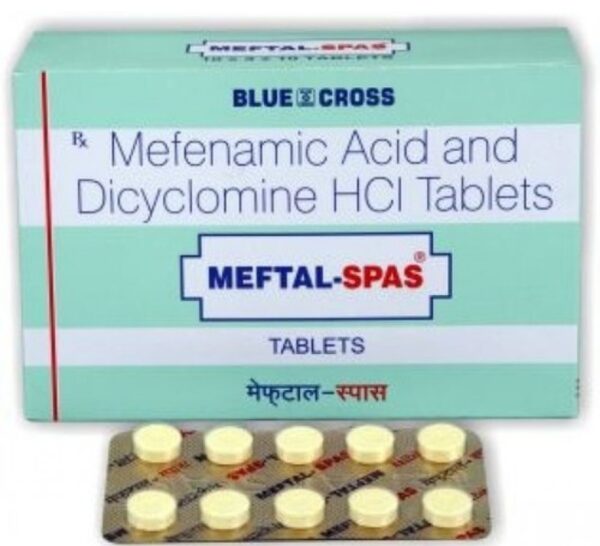 BLUE CROSS MEFTAL-SPAS TABLET (10 Tablets)