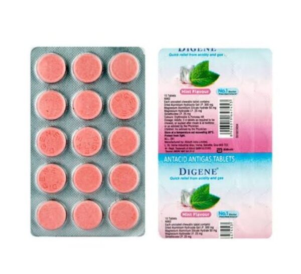 ABBOTT DIGENE TABLET (15 Tablets)