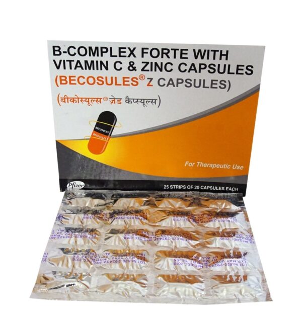 PFIZER BECOSULES Z CAPSULE (20 Capsules)