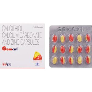 ALKEM GEMCAL SOFT GELATIN CAPSULE (15 Capsules)
