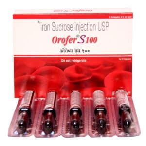 EMCURE OROFER S 100mg INJECTION (5 ml)
