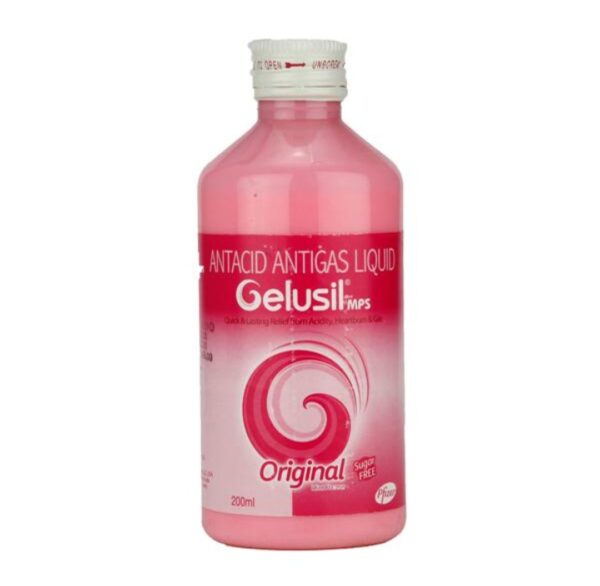 PFIZER GELUSIL MPS ORIGINAL SUGAR FREE SYRUP (200ml) MINT FLAVOUR