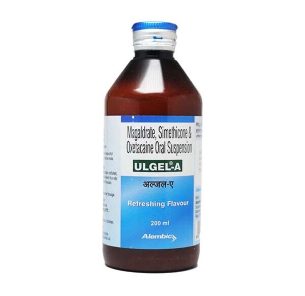 ALEMBIC ULGEL-A REFRESHING FLAVOUR ORAL SUSPENSION (200ml) SYRUP