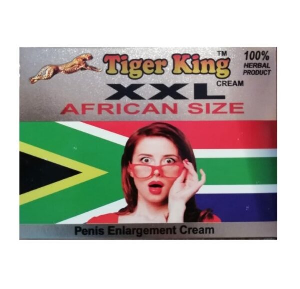 AMRITVEDA TIGER KING XXL AFRICAN SIZE PENIS ENLARGEMENT CREAM 100% HERBAL PRODUCT (25g)