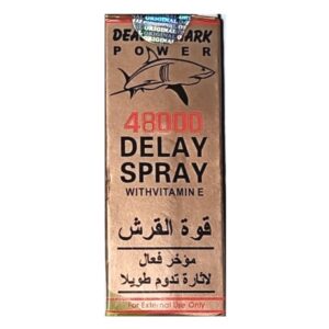 AAYATOUCH DEADLY SHARK POWER 48000 WITH VITAMIN E GERMANY DELAY SPRAY (40ml)