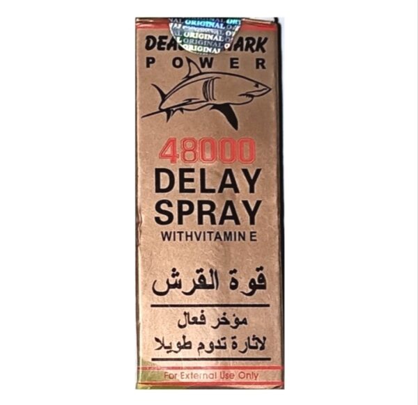 AAYATOUCH DEADLY SHARK POWER 48000 WITH VITAMIN E GERMANY DELAY SPRAY (40ml)