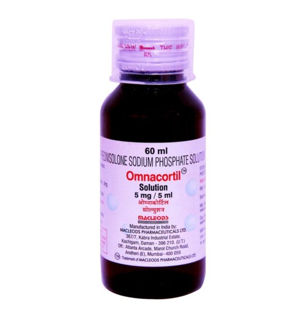 MACLEODS OMNACORTIL SYRUP (60ml)
