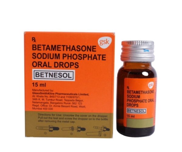 GLAXO SMITH KLINE BETNESOL ORAL DROPS (15ml)