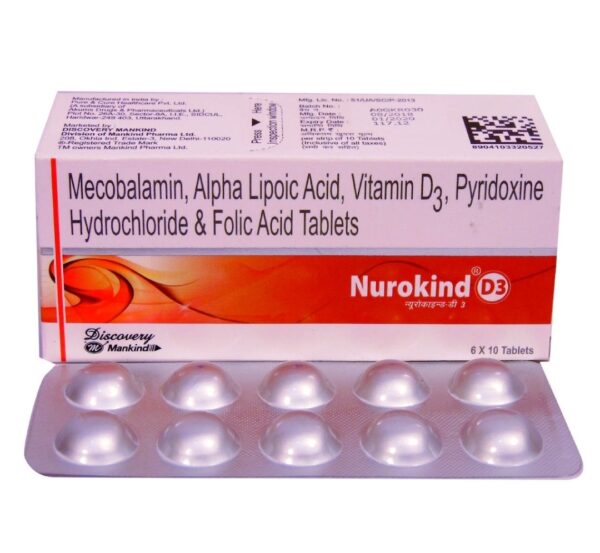 MANKIND PHARMA NUROKIND D3 TABLET (10 Tablets)