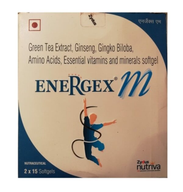 ZYDUS NUTRIVA ENERGEX-M CAPSULE (30 Capsules)