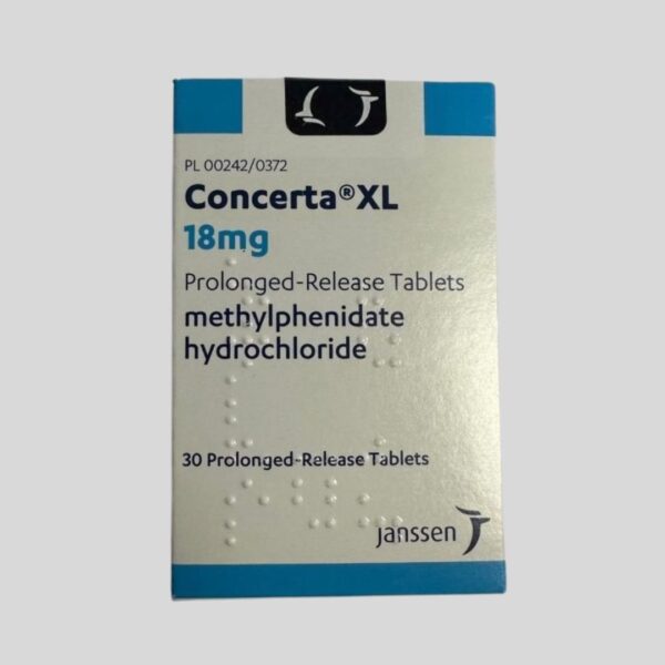 Concerta 18mg x 30Tabs