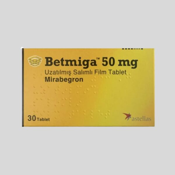 Betmiga 50mg  x 30Tabs