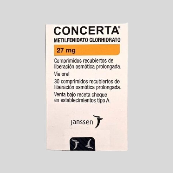 Concerta 27mg x 30Tabs