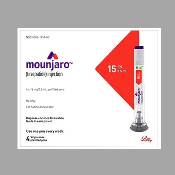 Mounjaro 15mg/0.5ml x 4 Pre-filled Pens