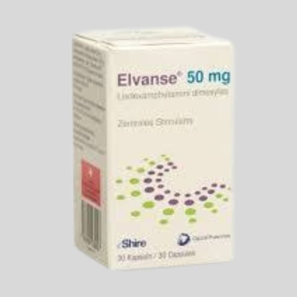 Elvanse 50mg x 30Caps