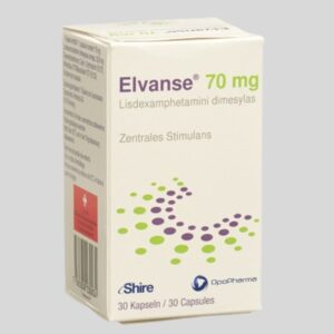 Elvanse 70mg x 30Caps