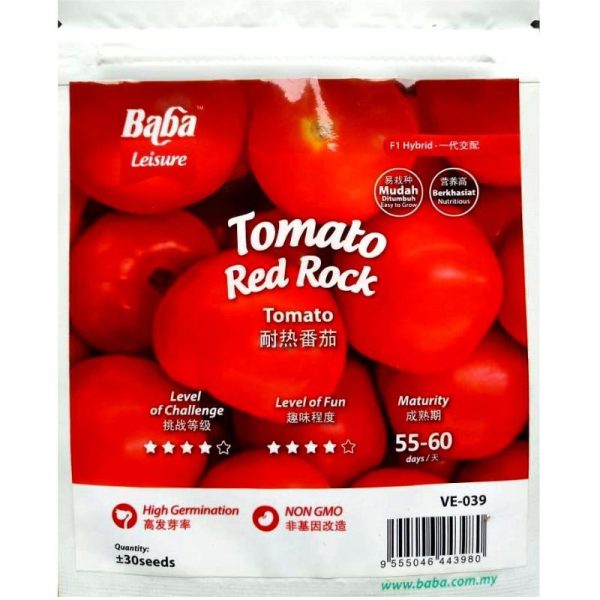 Baba Leisure Tomato Red Rock