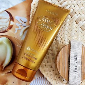 Milk and honey body scrub