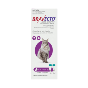 Bravecto Spot On Cat 500mg Size: L