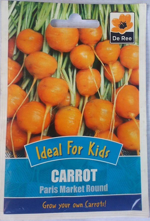De Ree Carrot Paris Market Round Seeds
