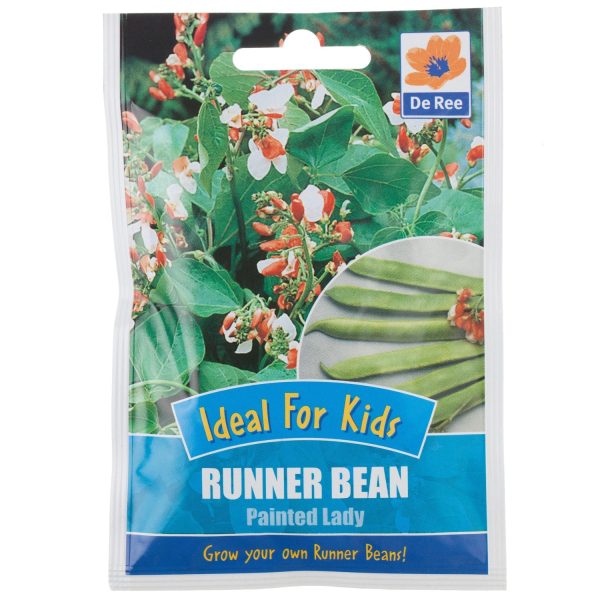 De Ree Runner Bean Painted Lady Seeds