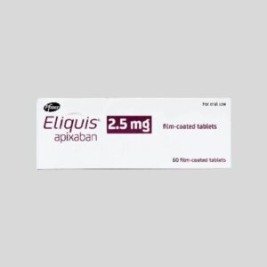 Eliquis 2.5mg x 60 Tablets