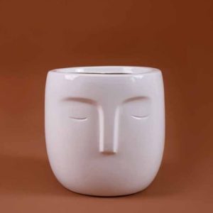 Face Fibre Pot Planter 26CM