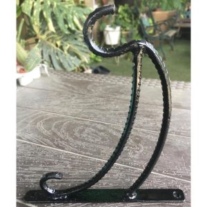 Galvanised Wall Bracket Plant Hanger