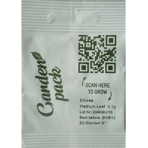 GARDEN PACK CHIVES MEDIUM LEAF