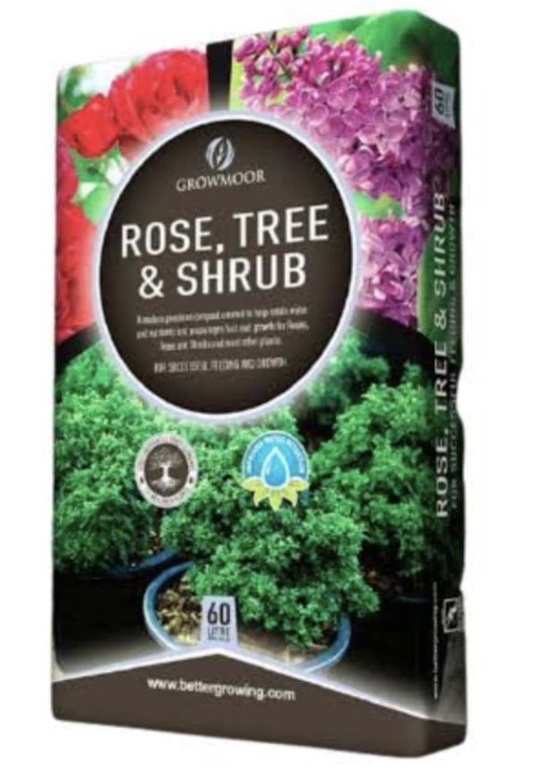 Growmoor Rose, Tree and Shrub 60 ltrs