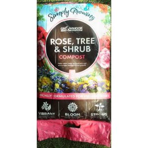 Growmoor Rose, Tree & Shrub Compost 5L