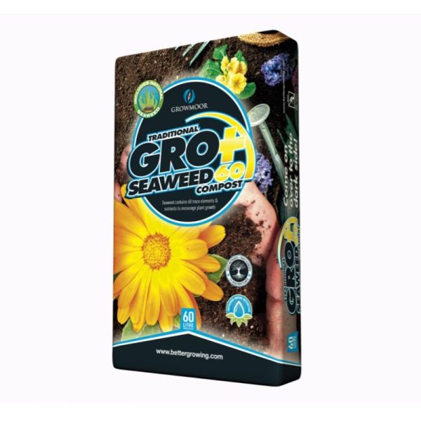 Growmoor Traditional Gro Seaweed Compost 60L