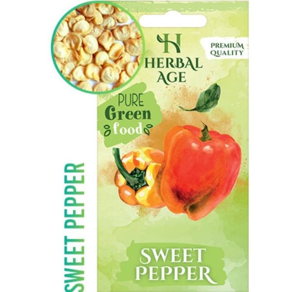 Herbal Age Pure Green Food Sweet Pepper