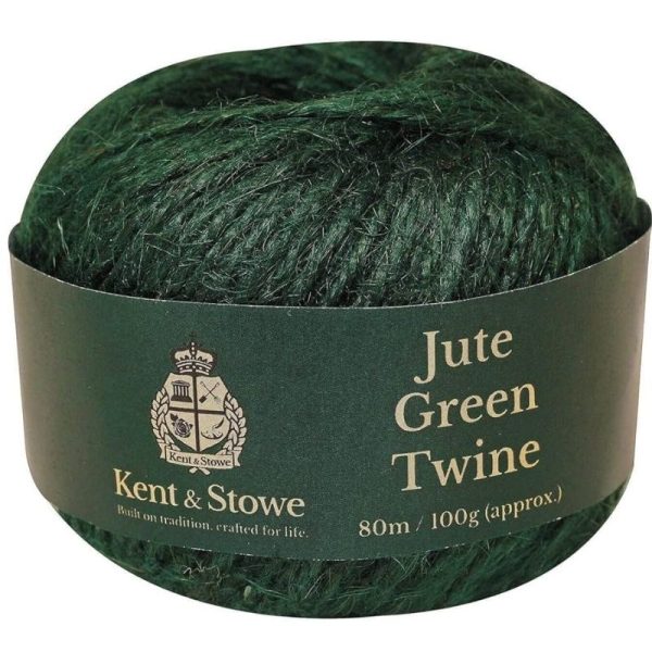 Kent & Stowe Jute Twine Green 80M