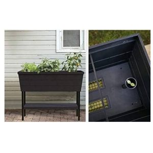 Keter Woodlook Elevated Garden Bed
