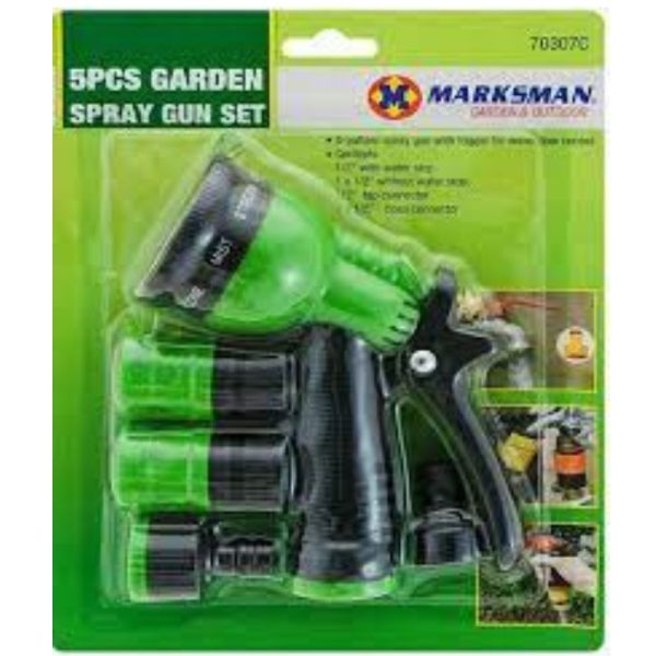 Marksman 5Pcs Garden Spray Gun Set