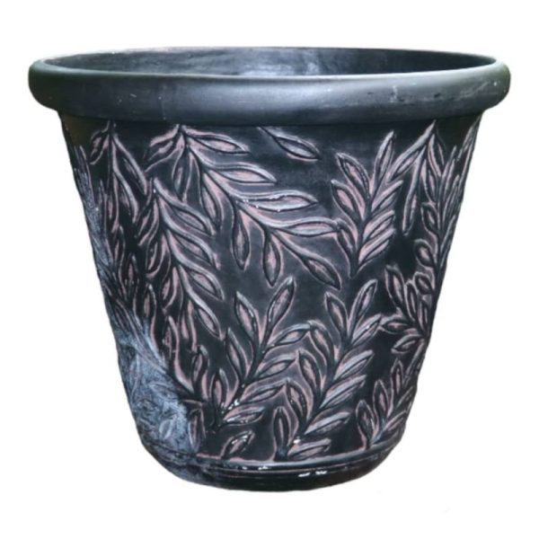 Member'S Mark                  22Inch Aged Charcoal Garden Pot