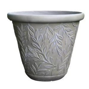 Member'S Mark                  22Inch Dark Wash Cement Garden Pot