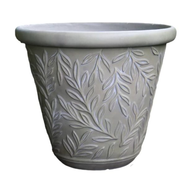 Member'S Mark                  22Inch Dark Wash Cement Garden Pot