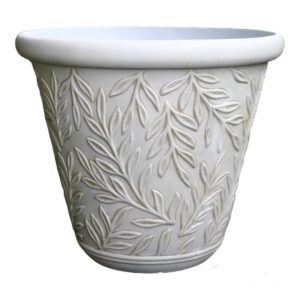 Member'S Mark                  22Inch Medium White Garden Pot
