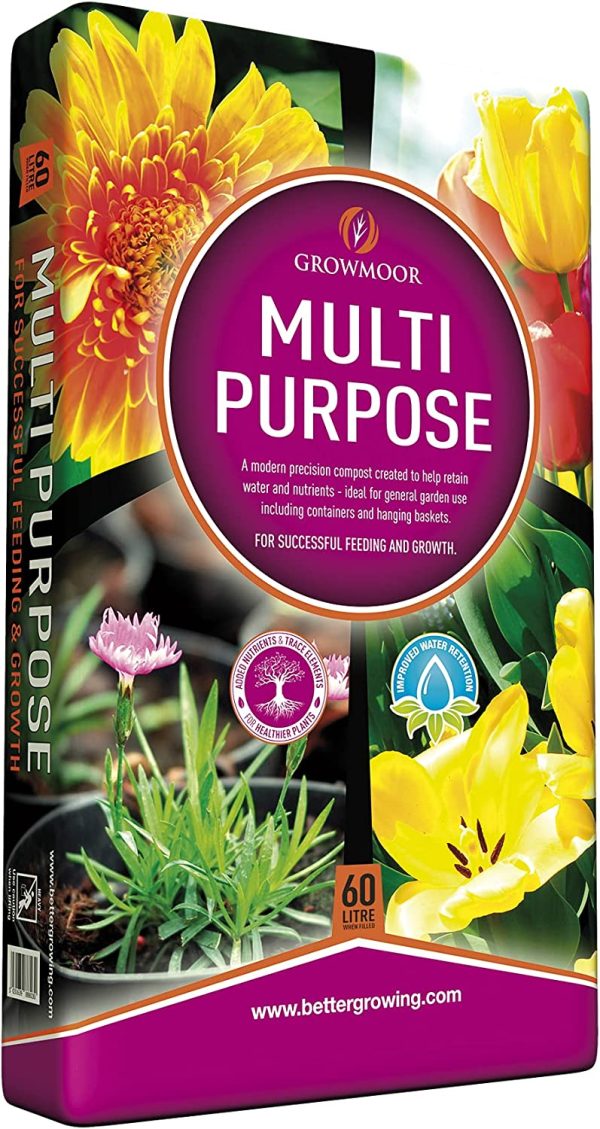Growmoor Multipurpose Compost 60 Ltrs