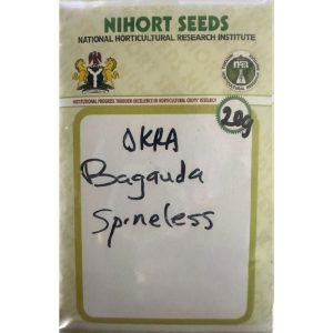 NIHORT Okra (Bagauda Spineless) 20g