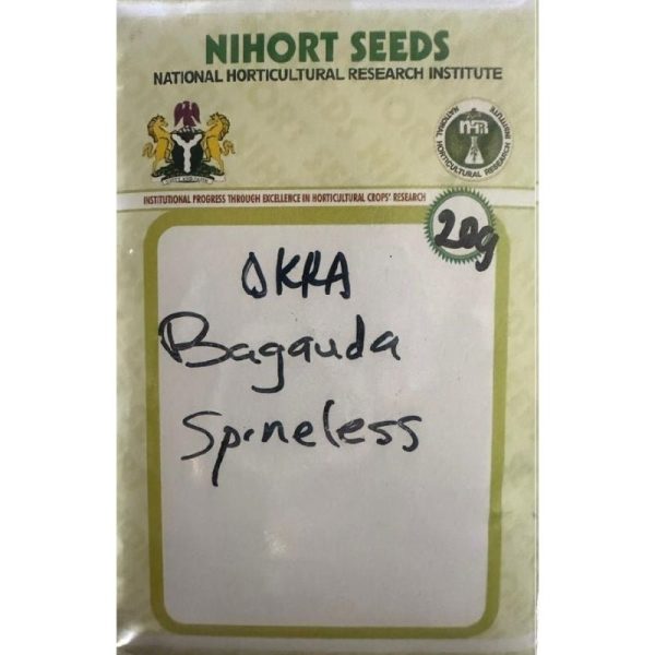 NIHORT Okra (Bagauda Spineless) 20g