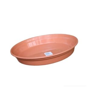 Pentagon Plastics Round Saucer Terra 24Cm