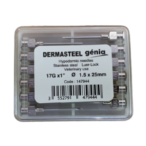Dermasteel Hypodermic Needle 17g x 1