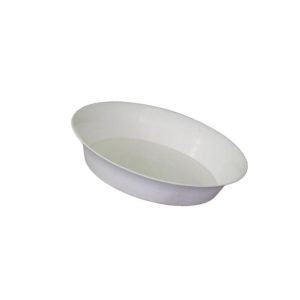 Plastic Saucer Round 13.5Cm White