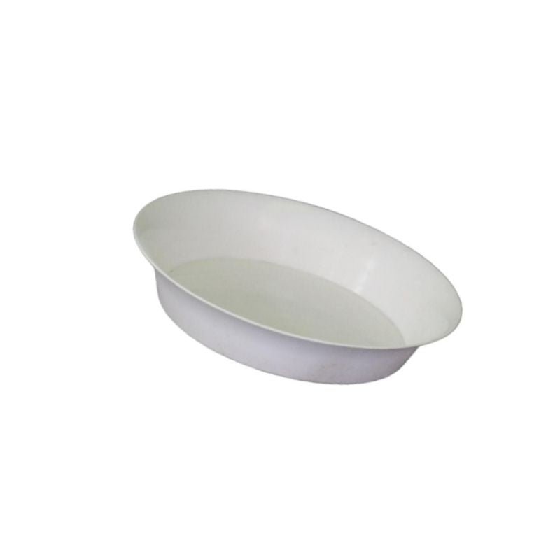 Plastic Saucer Round 13.5Cm White