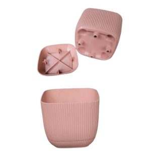 Ribbed Flowerpot Terra 150*150*130 1.8L