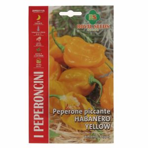 Royal Seeds Peperone Piccante Habanero Yellow Pepper